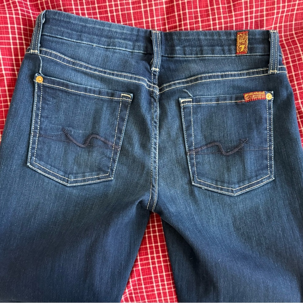 7 For All Mankind 29x30 Kimmie  Bootcut jeans - Picture 2 of 6